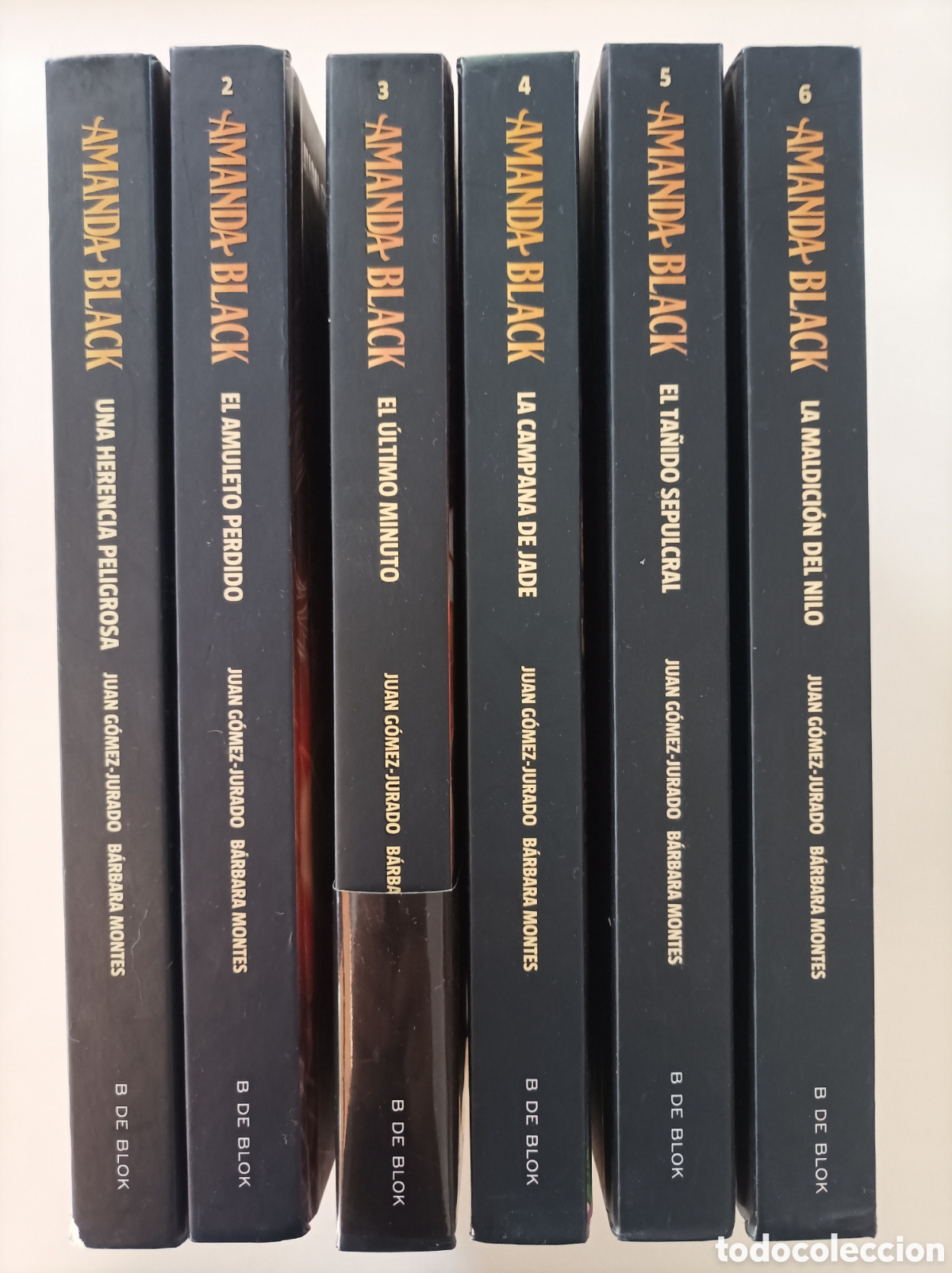 Libros de segunda mano: Amanda Black. Lote 6 libros. Juan G&oacute;mez jurado y B&aacute;rbara Montes