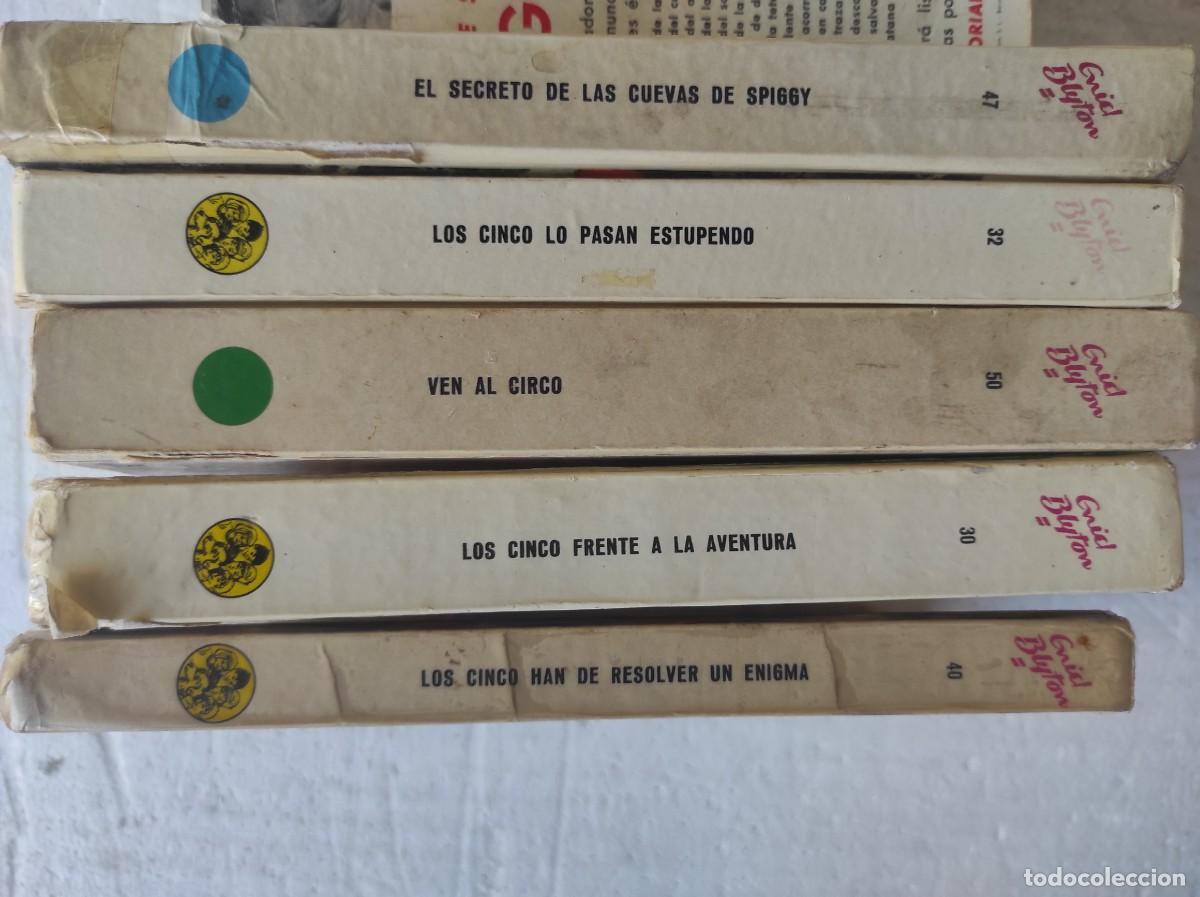 Libros de segunda mano: lote 5 libros ENID BLYTON , tapa dura , los de la foto , oferta solo hoy