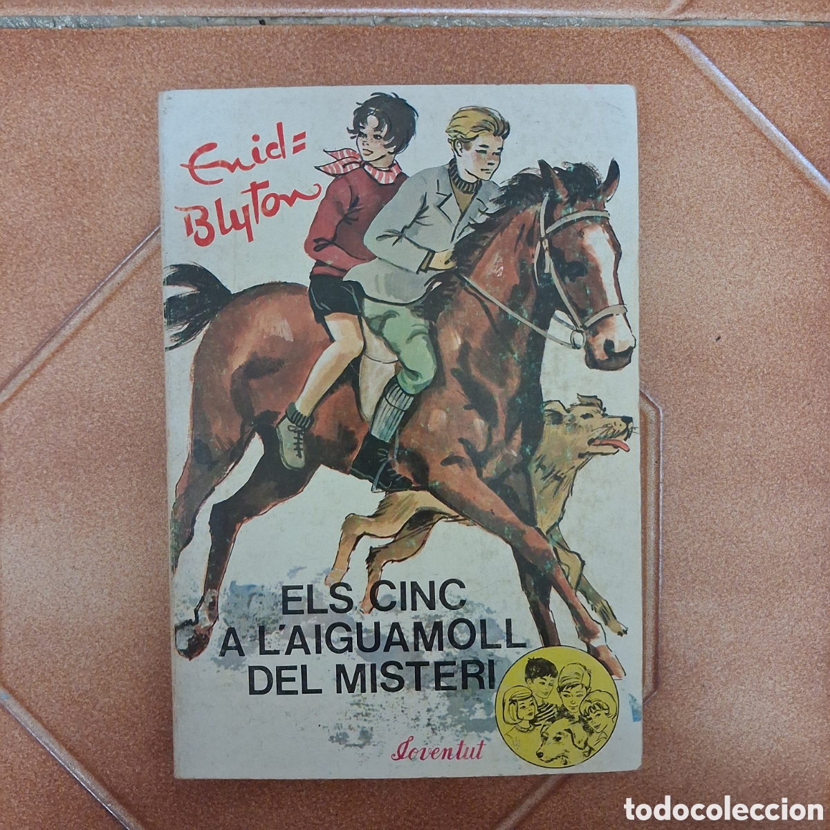 Libri di seconda mano: ENID BLYTON - ELS CINC a l'aiguamoll del misteri (3a ed. 1984 Juventud) - En catal&agrave;