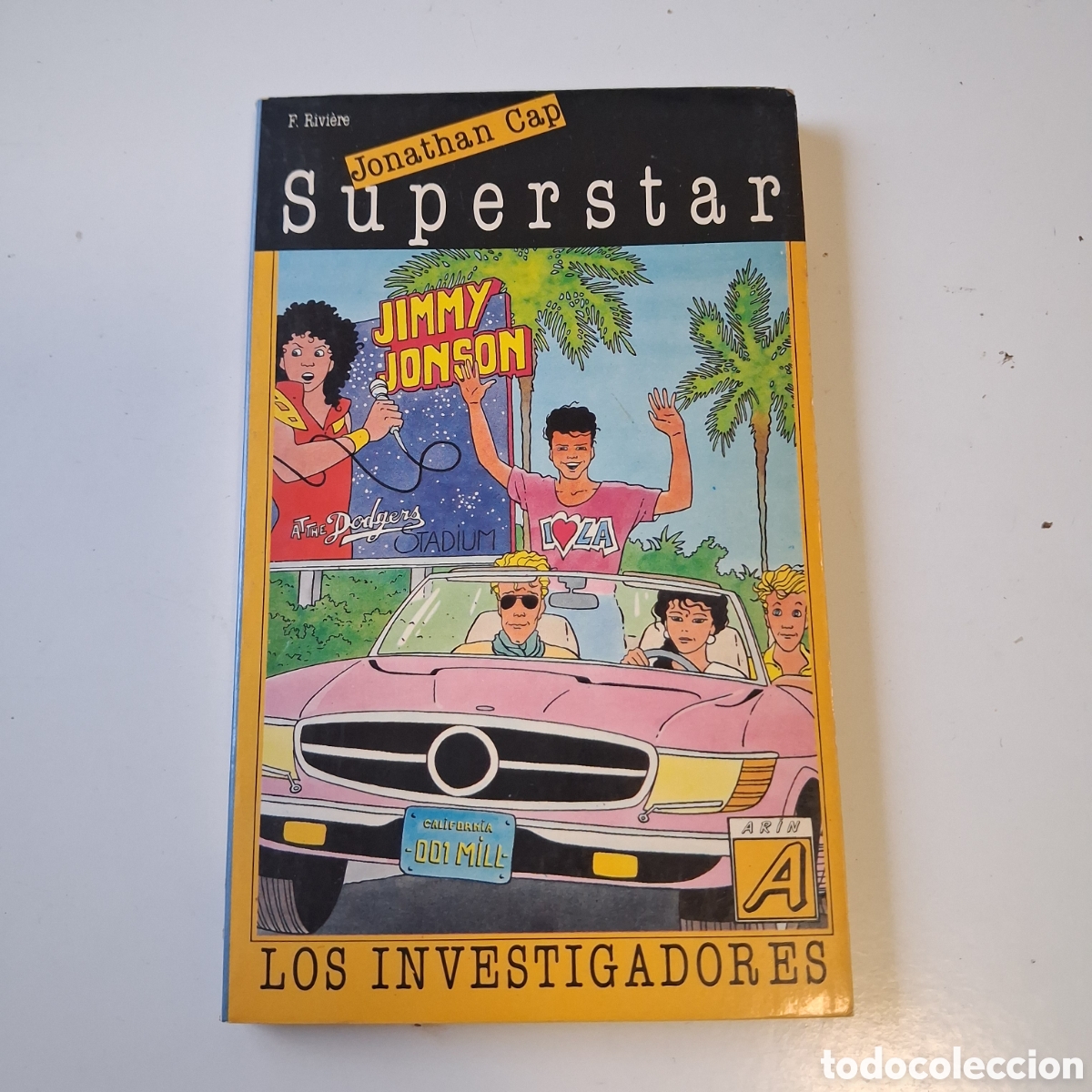 Libri di seconda mano: Jonathan Cap/Los Investigadores: Superstar (Ar&iacute;n/Ariel, 1987). Por L&eacute;o Lenvers y Fran&ccedil;ois Rivi&egrave;re.