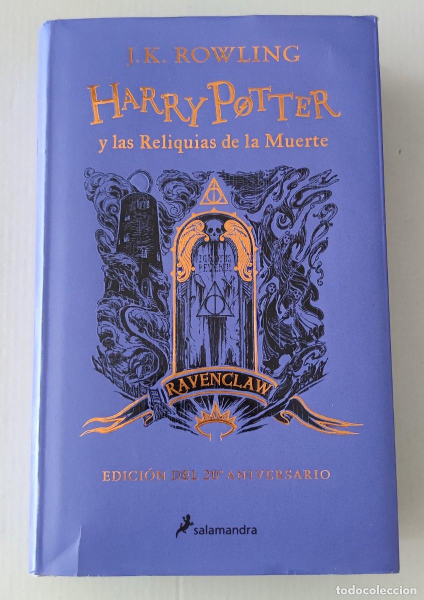 Libros de segunda mano: HARRY POTTER Y LAS RELIQUIAS DE LA MUERTE - EDICI&Oacute;N 20 ANIVERSARIO RAVENCLAW - SALAMANDRA TAPA DURA