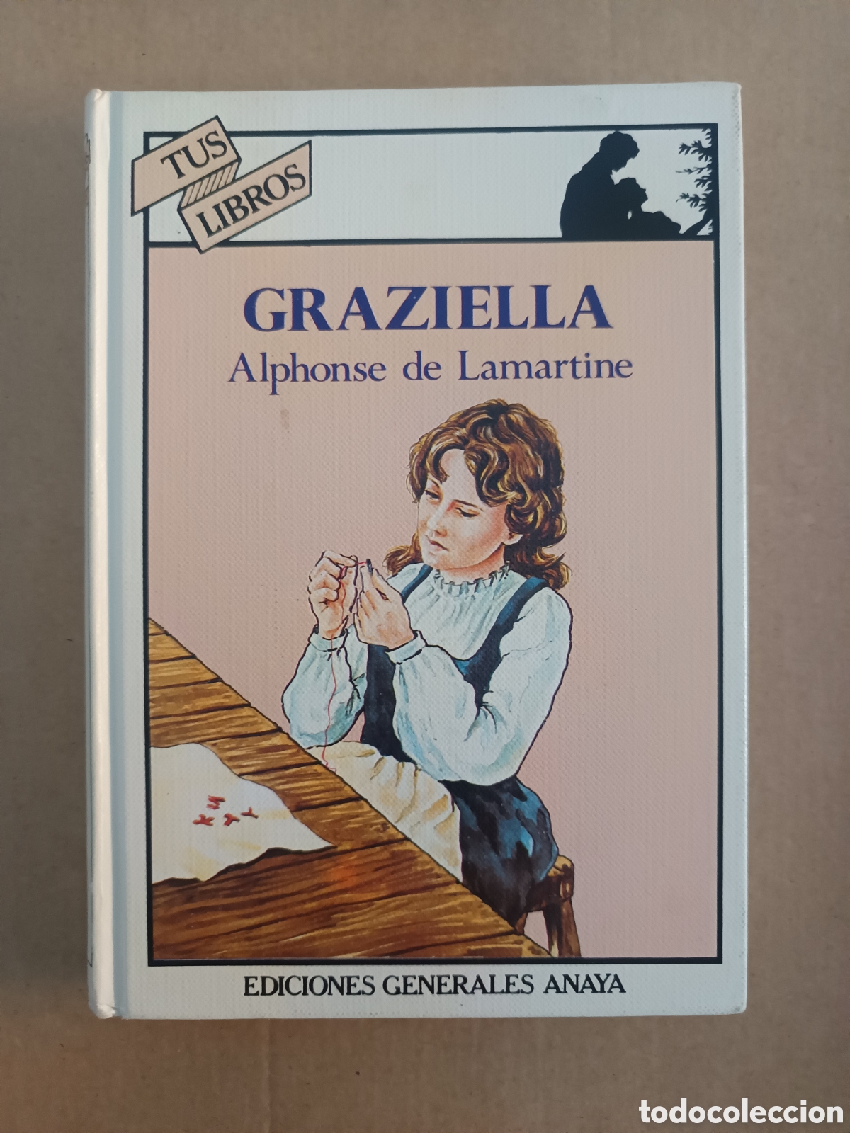 Libros de segunda mano: (*_*) Graziella, por Alphonse de Lamartine (Anaya Tus Libros)/Ilustraciones: Mar&iacute;a Luz Diego Aguirre