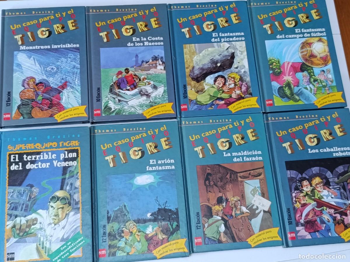 Libri di seconda mano: COLECCION UN CASO PARA TI Y RL RQUIPO TIGRE 8 VOLUMENES