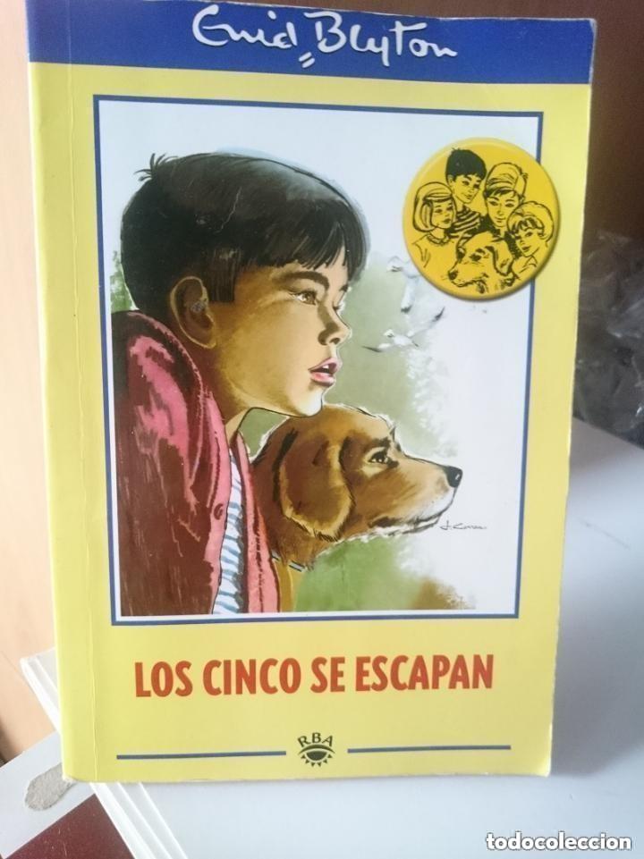 Libros de segunda mano: LOS CINCO SE ESCAPAN - ENID BLYTON .. Mira todos mis dem&aacute;s art&iacute;culos para aprovechar los gastos