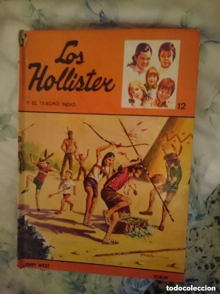 Libros de segunda mano: LOS HOLLISTER Y EL TESORO INDIO - JERRY WEST ED TORAY -A&Ntilde;O 1983