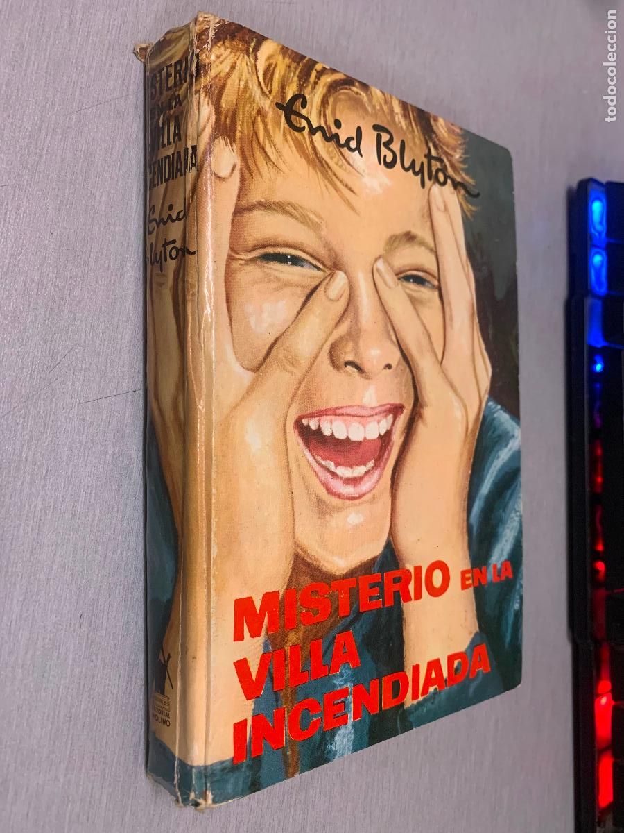 Libros de segunda mano: MISTERIO EN LA VILLA INCENDIADA / ENID BLYTON / ED. MOLINO 1959