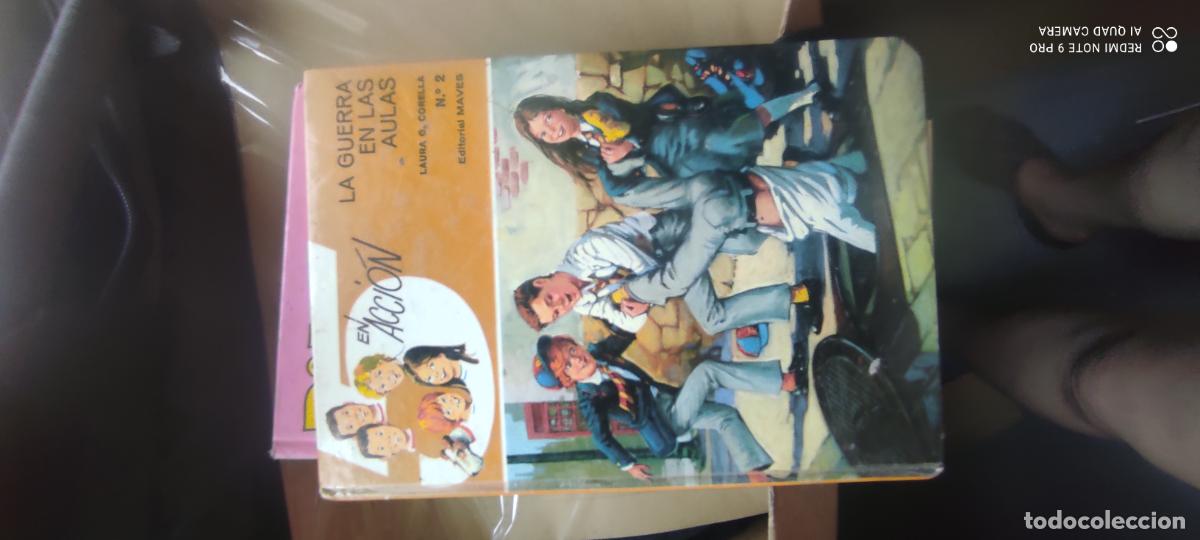 Libros de segunda mano: LAURA G. CORELLA-LOS 5 EN ACCI&Oacute;N N&ordm; 2: LA GUERRA EN LAS AULAS-MAVES 1979