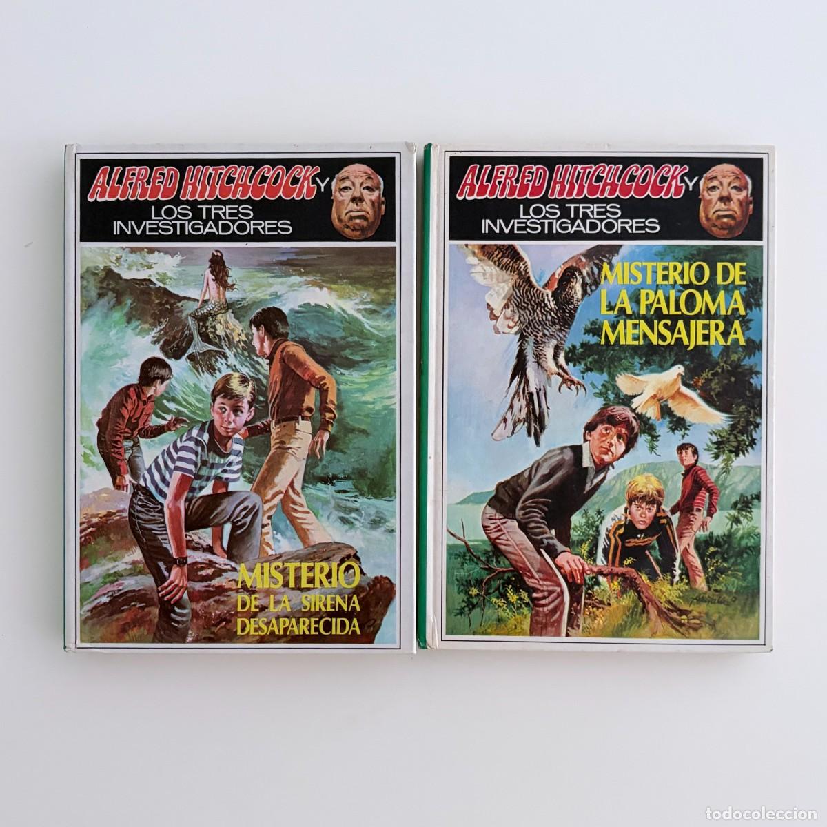 Libros de segunda mano: Lote 2 libros Albert Hitchcock y los tres investigadores n&ordm; 36 y 37 tapa dura 1983