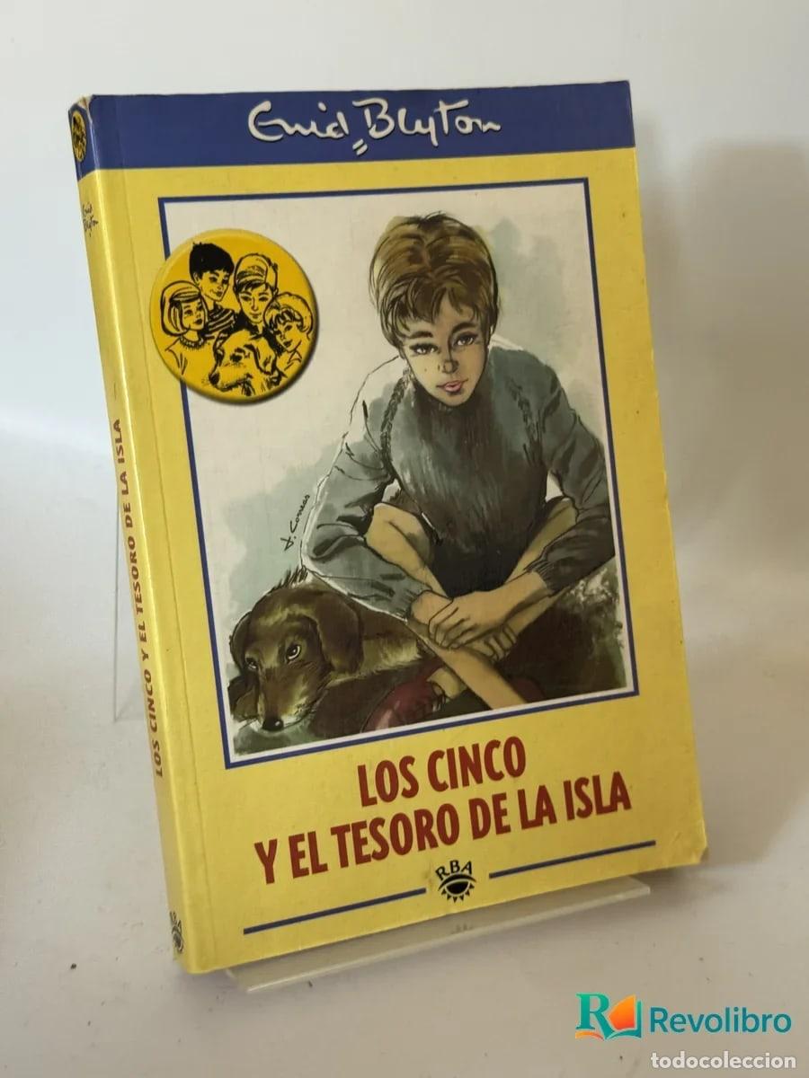 Libros de segunda mano: Los Cinco y el Tesoro de la Isla - Enid Blyton