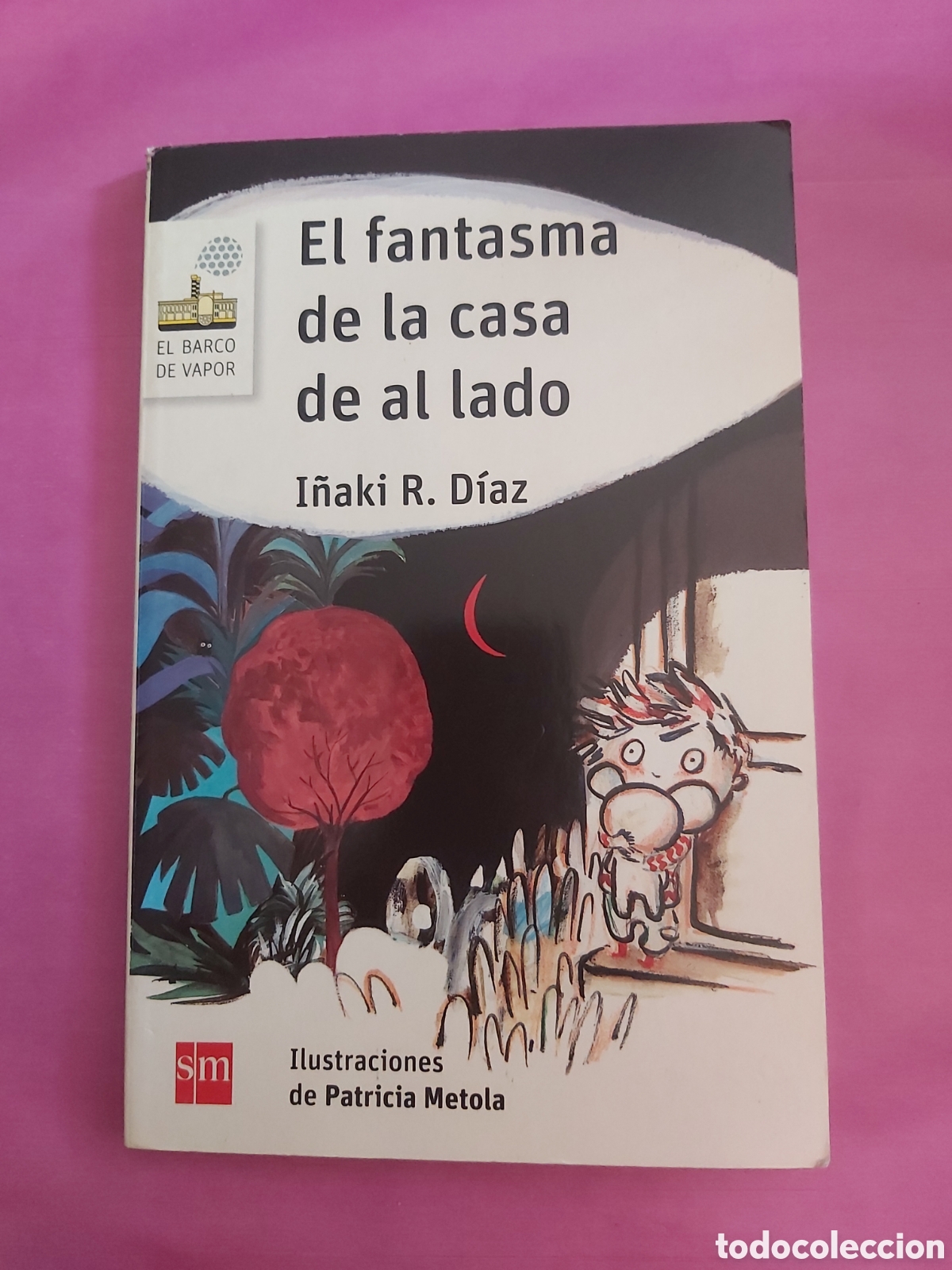 Libros de segunda mano: EL FANTASMA DE LA CASA DE AL LADO I&Ntilde;AKI R. DIAZ ILUSTRACIONES PATRICIA METOLA SM BARCO DE VAPOR 2016