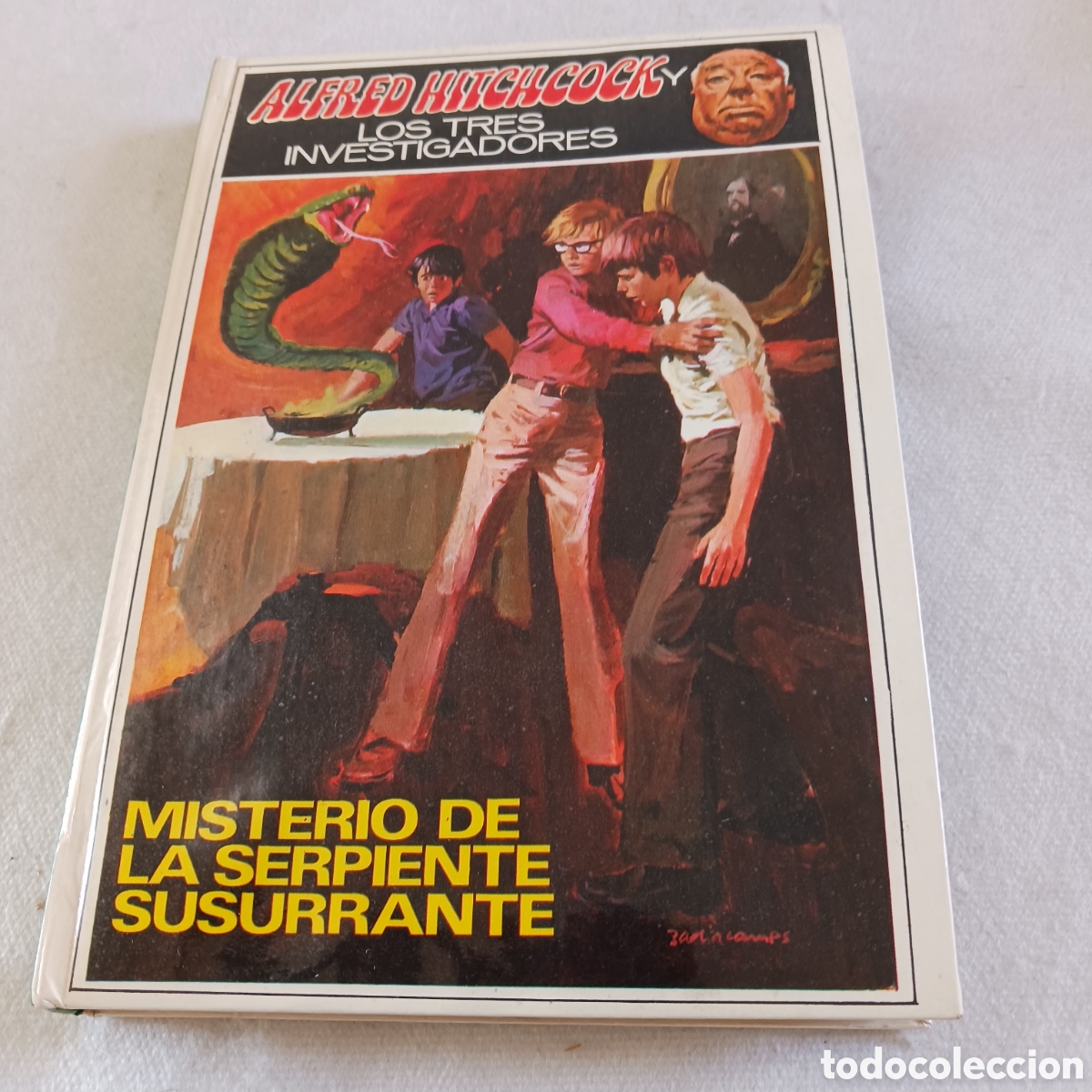 Libros de segunda mano: Misterio de la,Serpiente susurrando,Alfred Hitchcock y Los Tres investigadores
