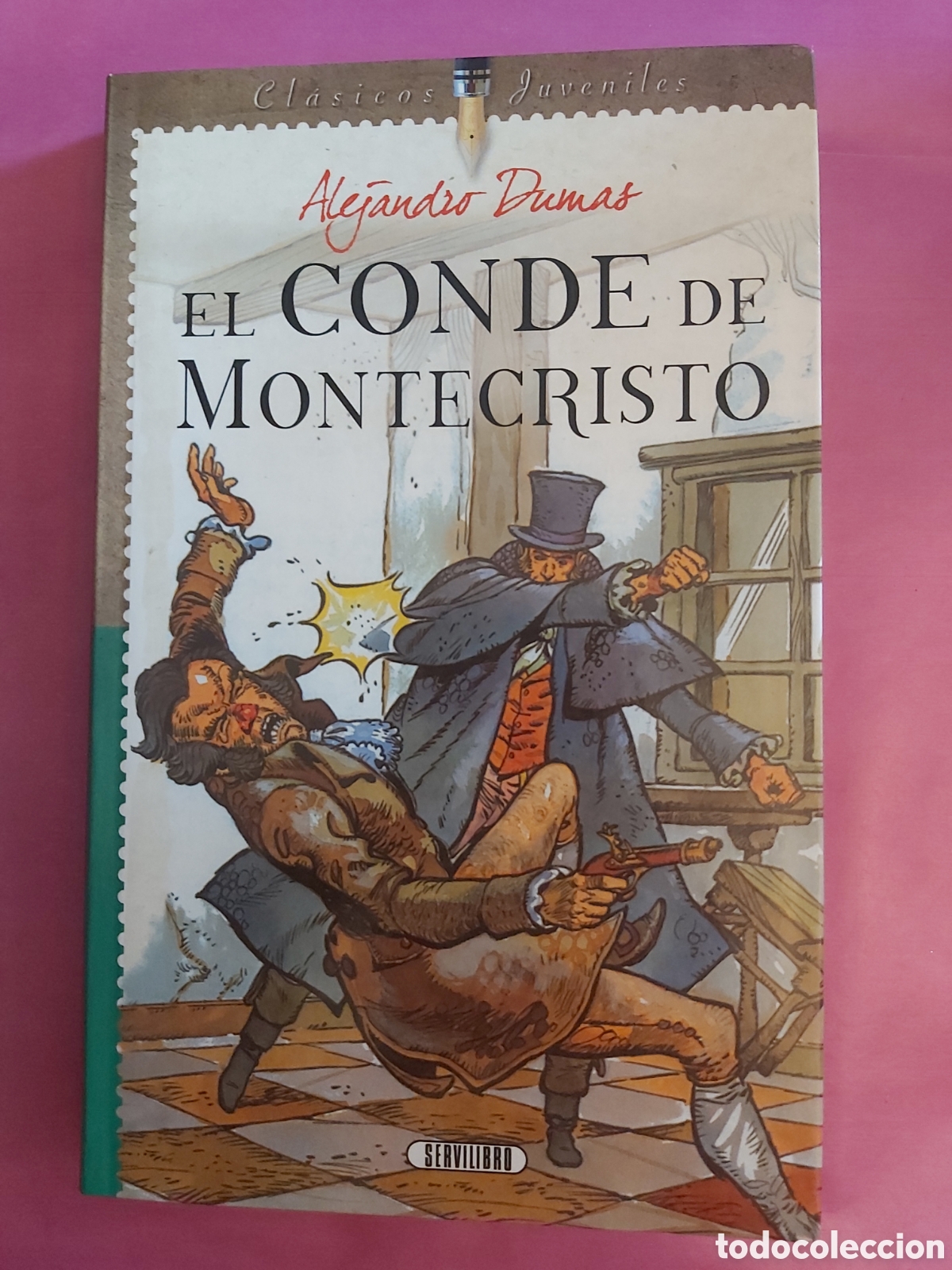 Libros de segunda mano: EL CONDE DE MONTECRISTO ALEJANDRO DUMAS SERVILIBRO