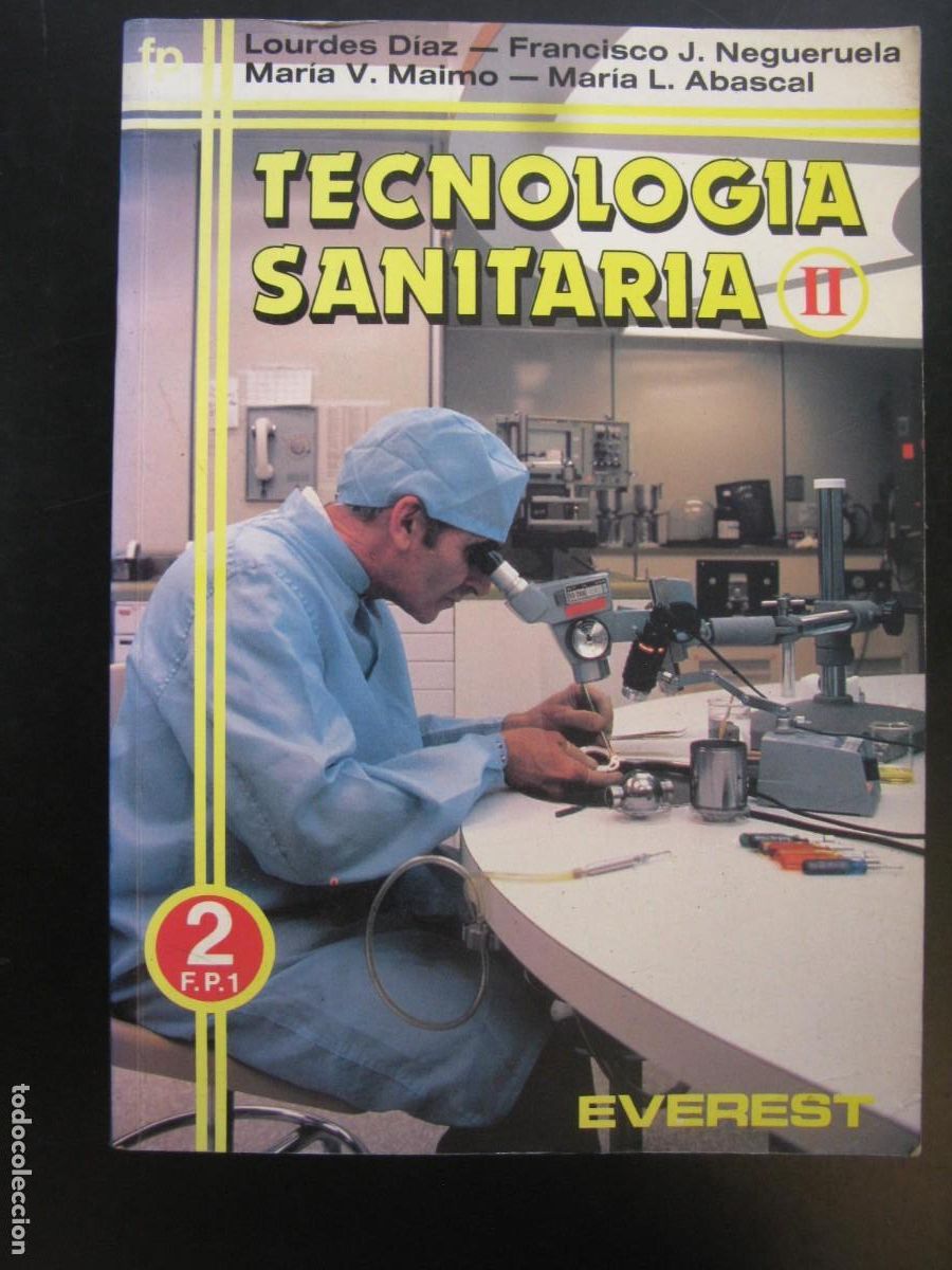 Libros de segunda mano: TECNOLOGIA SANITARIA II.- FP1.- EVEREST
