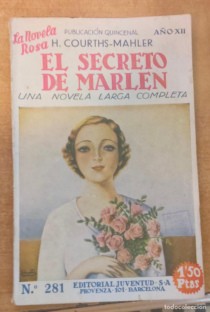 Libros de segunda mano: EL SECRETO DE MARLEN. UNA NOVELA LARGA COMPLETA. H. COURTHS-MAHLER. EDITORIAL JUVENTUD, 1935.