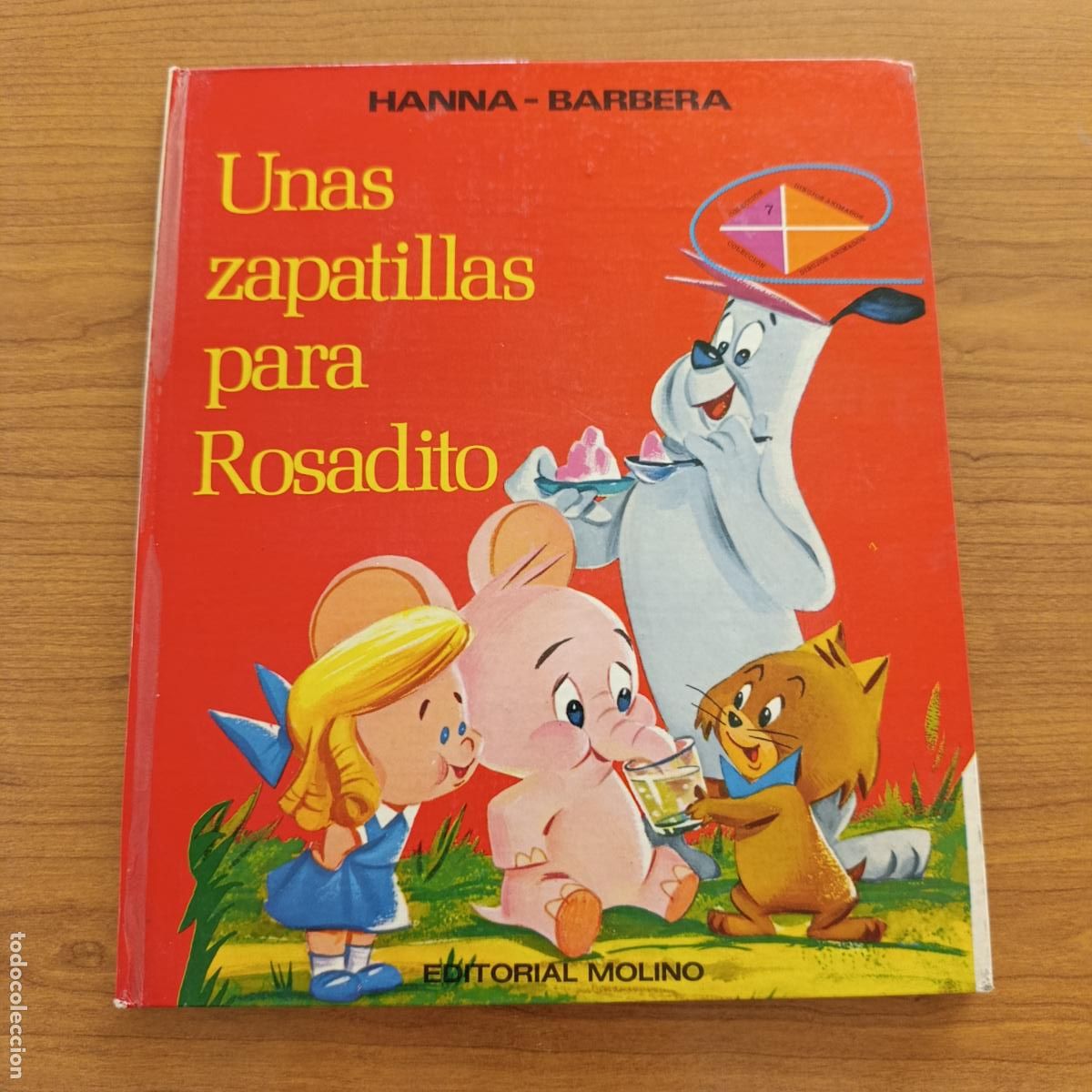 Libros de segunda mano: UNAS ZAPATILLAS PARA ROSADITO. HANNA BARBERA. EDIT MOLINO, 1973