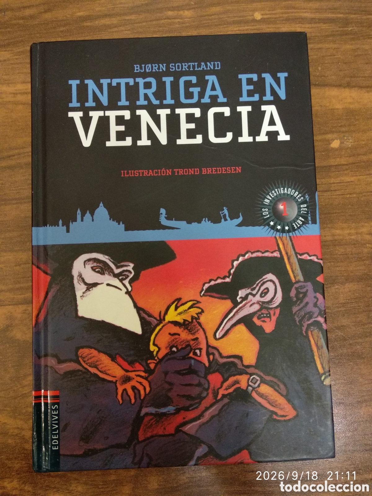 Libros de segunda mano: Intriga en Venecia (Bjorn Sortland)