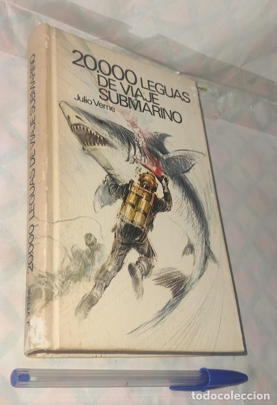Libros de segunda mano: 20.000 Leguas de Viaje Submarino - Julio Verne - C&iacute;rculo de Lectores 1968