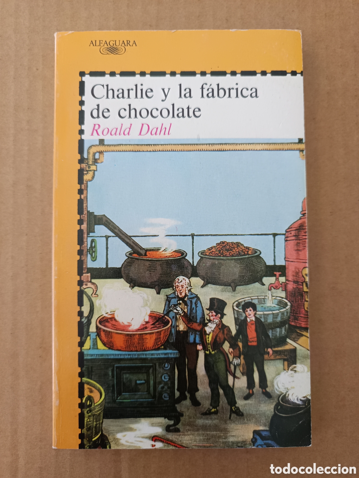 Libros de segunda mano: Charlie y la F&aacute;brica de Chocolate, por Roald Dahl (Alfaguara, 1992). Ilustraciones de Faith Jacques.
