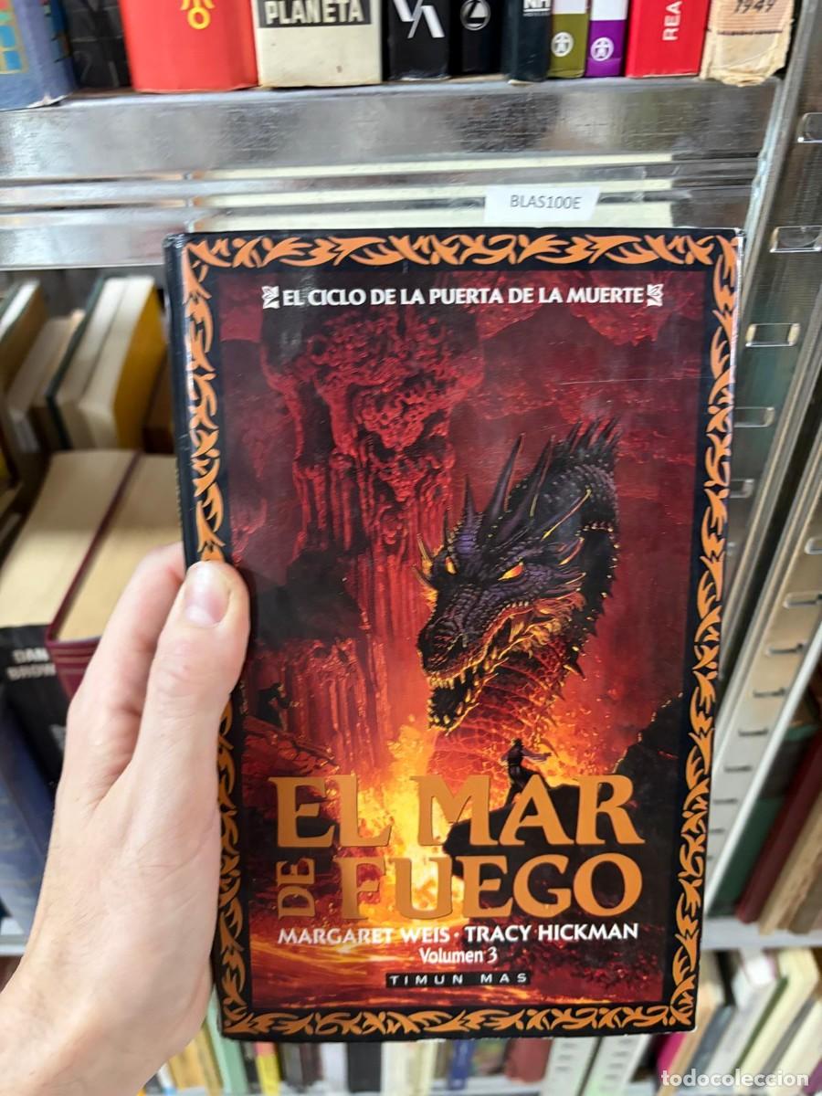 Libros de segunda mano: BLAS100E EL MAR DE FUEGO Margaret Weis, Tracy Hickman Timun Mas