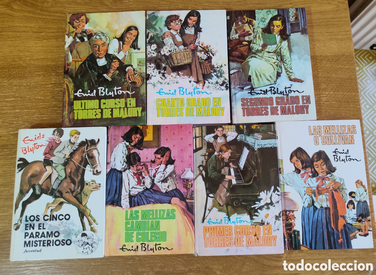 Libros de segunda mano: Lote 7 libros Enid Blyton