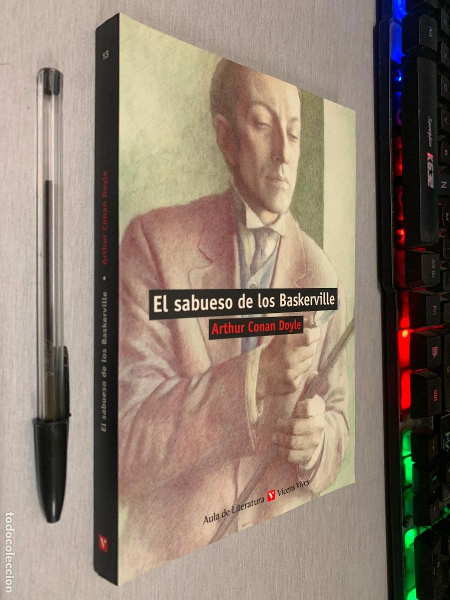 Libros de segunda mano: EL SABUESO DE LOS BASKERVILLE / ARTHUR CONAN DOYLE / AULA DE LITERATURA - VICENS VIVES 2014