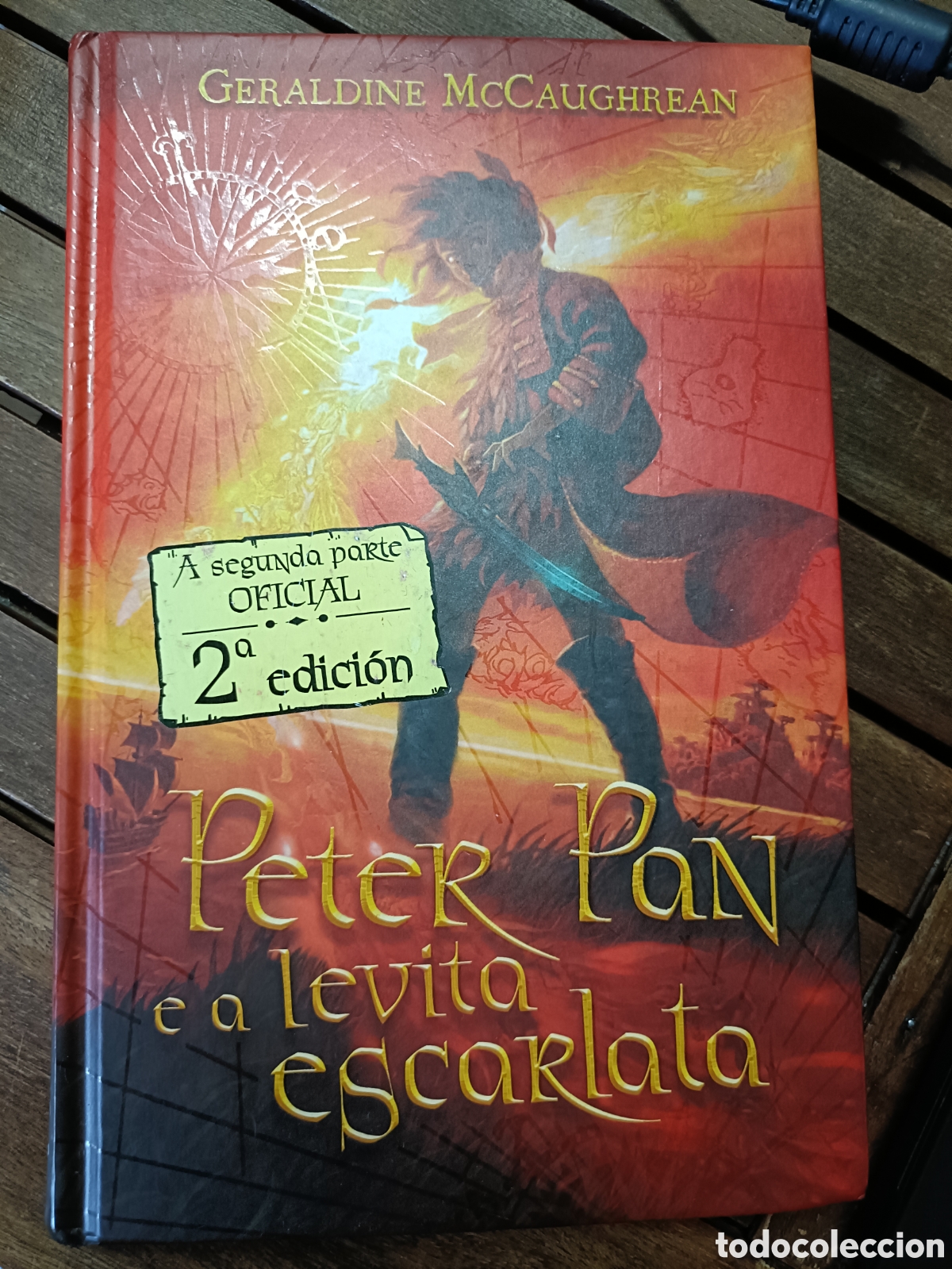 Libros de segunda mano: Peter Pan e a levita escarlata, Geraldine McCaughrean. Alfaguara obradoiro, segunda parte. Galego