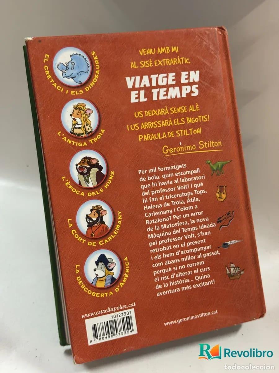 Libros de segunda mano: Viatge en el temps 6 - Geronimo Stilton - Foto 2