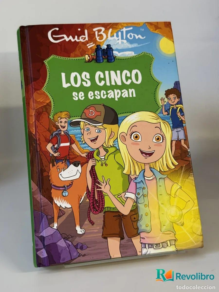 Libros de segunda mano: LOS CINCO se escapan - Enid Blyton