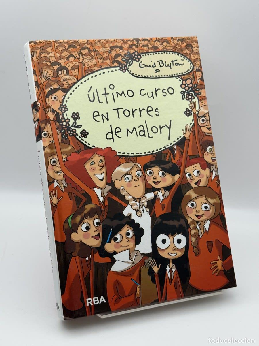 Libros de segunda mano: &Uacute;ltimo curso en Torres de Malory - Enid Blyton