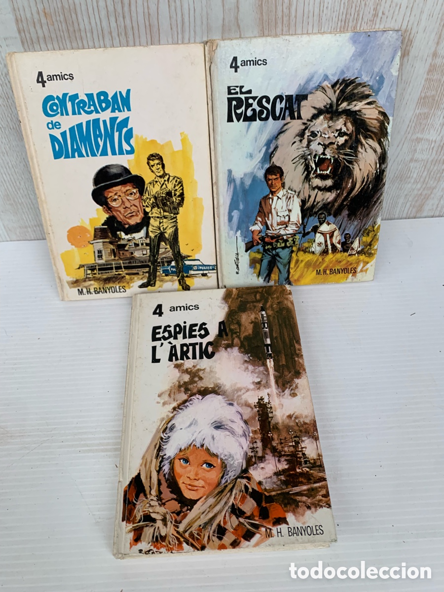 Libros de segunda mano: 3 volums col.lecci&oacute; quatre amics Taber M.H. Banyoles&rdquo;,