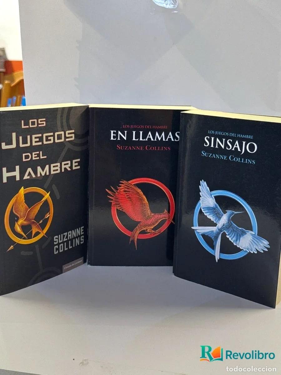 Libros de segunda mano: Lote Los juegos del hambre 3 libros - Suzanne Collins