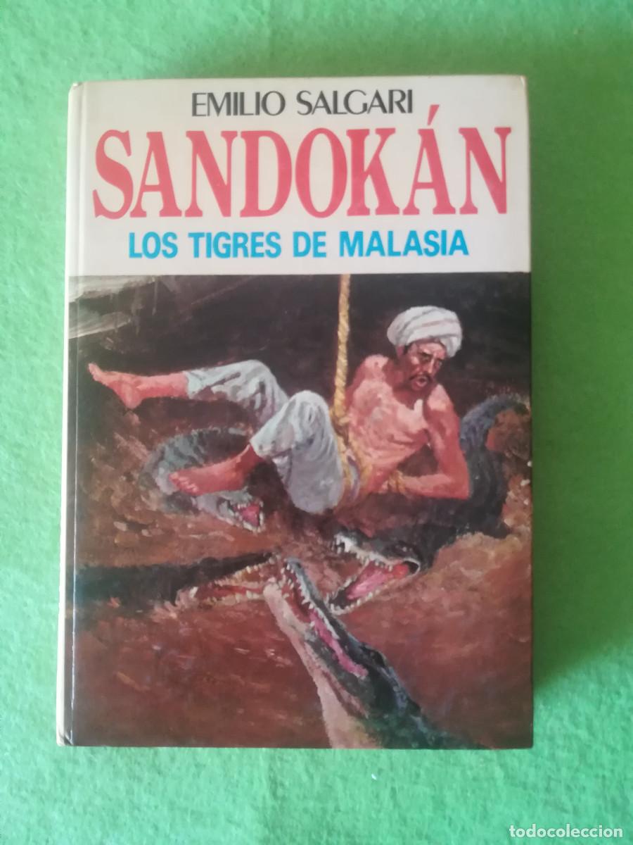 Libros de segunda mano: Sandokan los tigres de Malasia Emilio Salgari editorial molino 1976