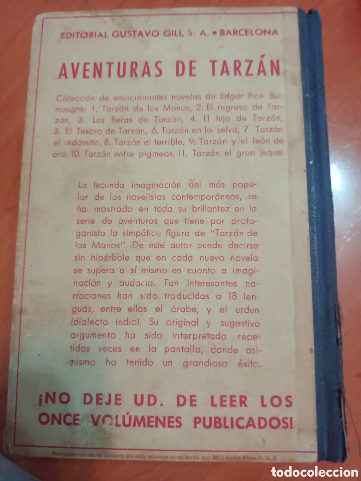 Libros de segunda mano: Libro de Tarz&aacute;n de los monos - Foto 2