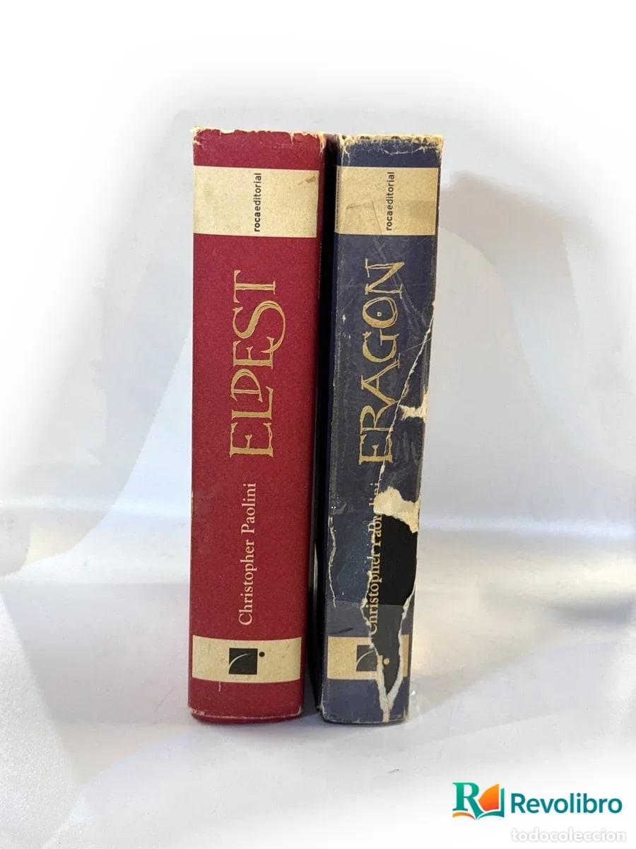 Libros de segunda mano: Lote Erag&oacute;n 2 libros - Christopher Paolini - Foto 2