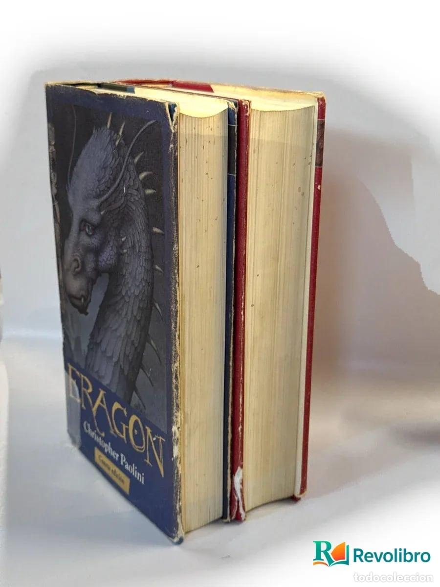 Libros de segunda mano: Lote Erag&oacute;n 2 libros - Christopher Paolini - Foto 3