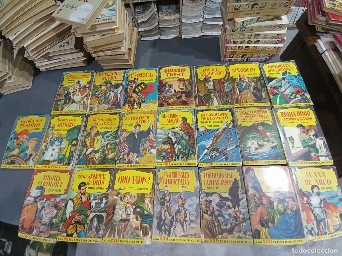 Libros de segunda mano: lote 22 libros. Coleccion HISTORIAS ED. BRUGUERA - B5