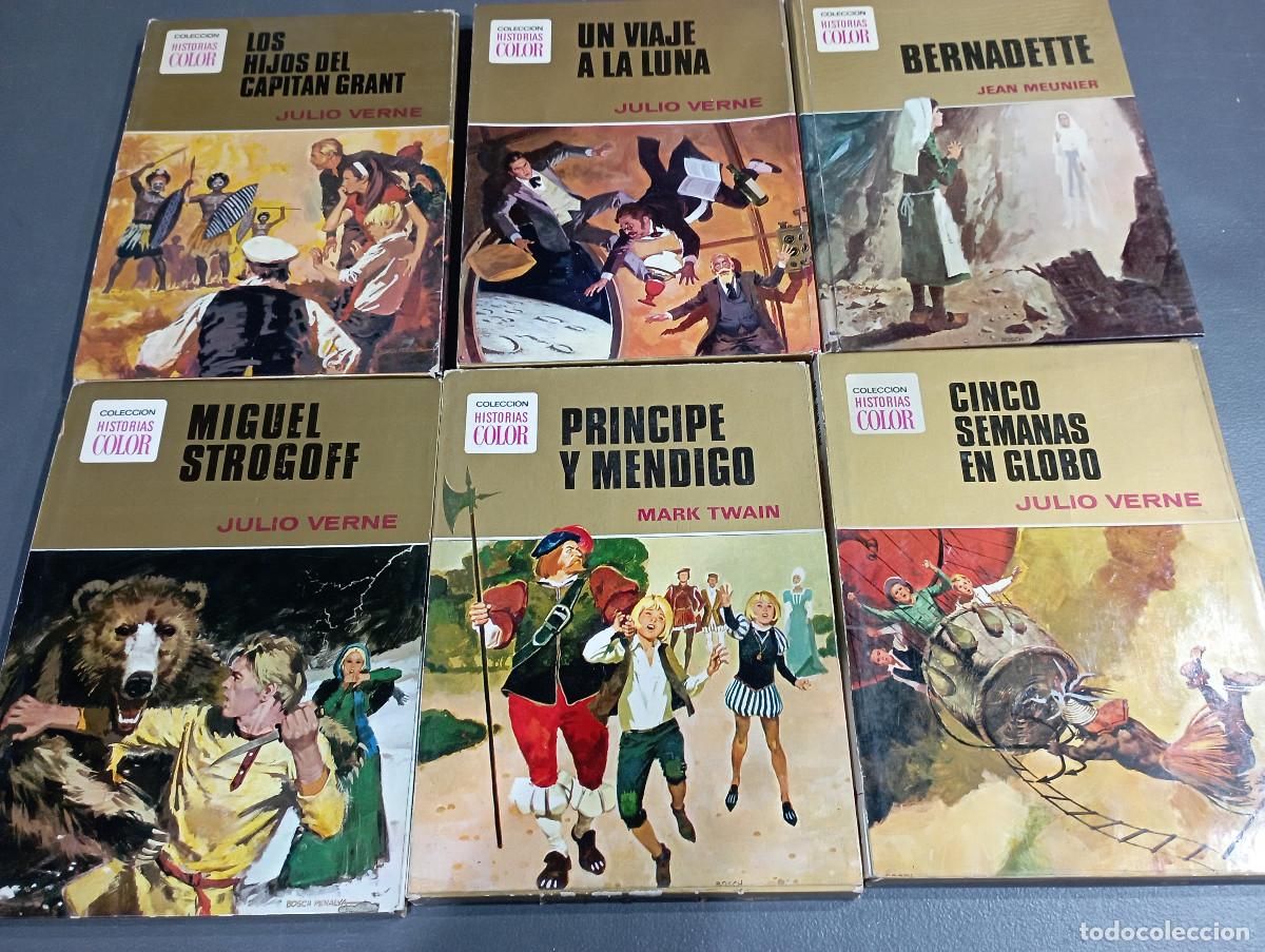 Libros de segunda mano: Lote de 6 libros. Coleccion historia color - .ED. BRUGUERA - B5