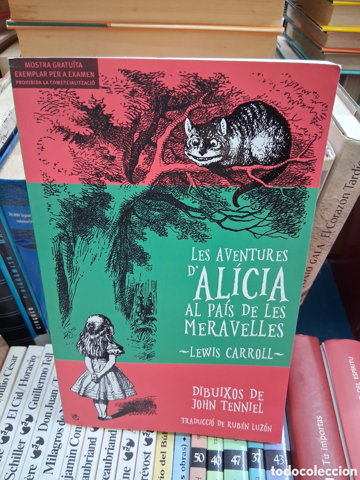 Libros de segunda mano: Les aventures d'Alicia al pa&iacute;s de les maravelles - Lewis Carroll . Bromera. Valenciano catalan