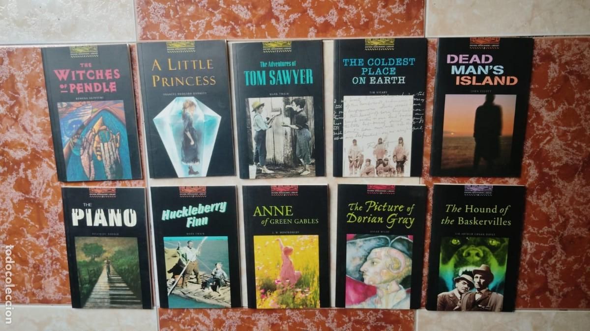 Libros de segunda mano: LOTE DE 10 NOVELAS EN INGLES.