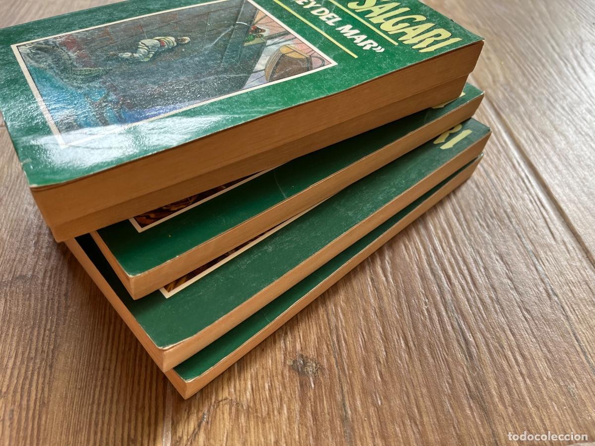 Libros de segunda mano: COLECCI&Oacute;N EMILIO SALGARI DE ORBIS FABRI - 5 tomos - Foto 4