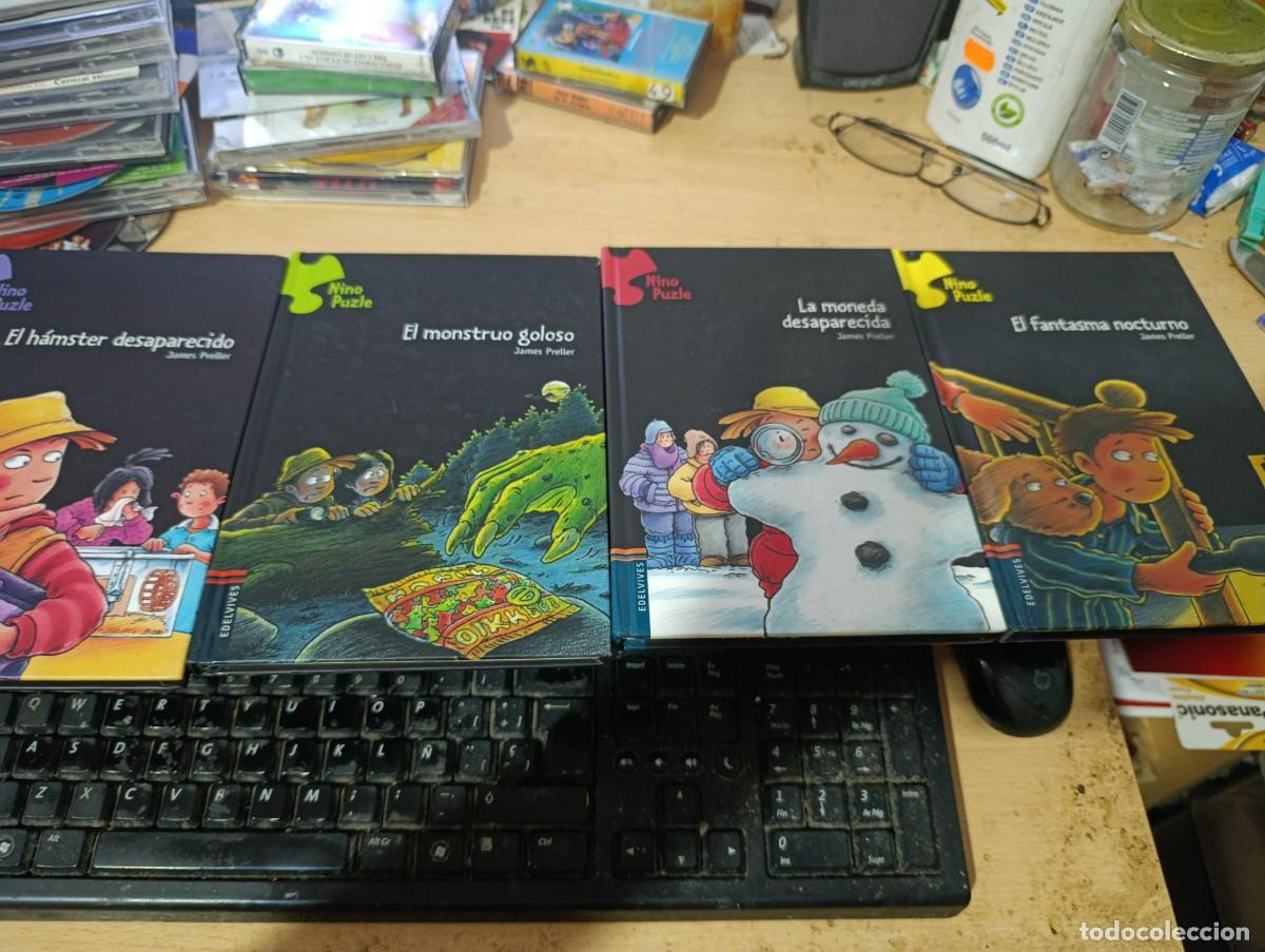 Libros de segunda mano: LOTE DE 4 LIBROS. NINO PUZLE. JAMES PRELLER.EST33B2