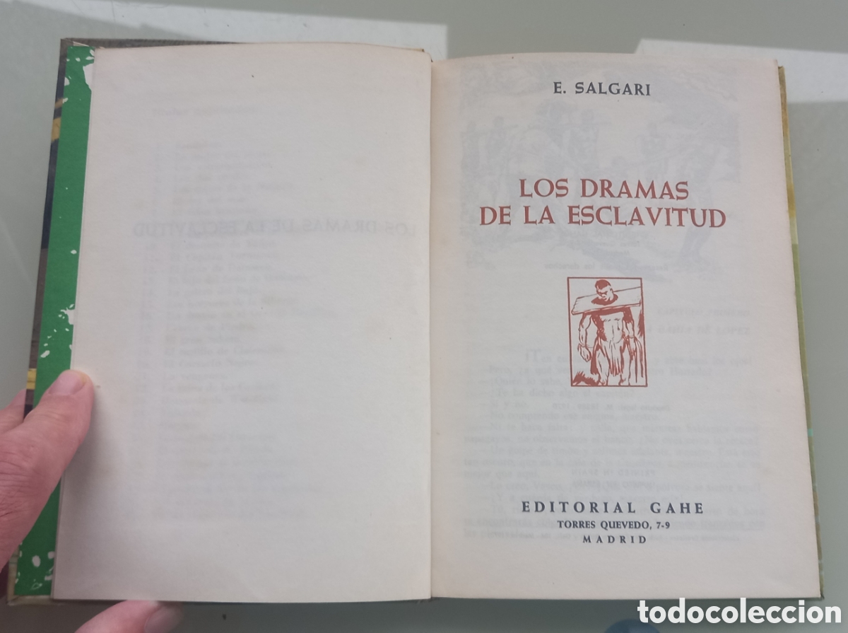 Libros de segunda mano: SALGARI, TRES LIBROS DE GAHE, 1970 - Foto 6