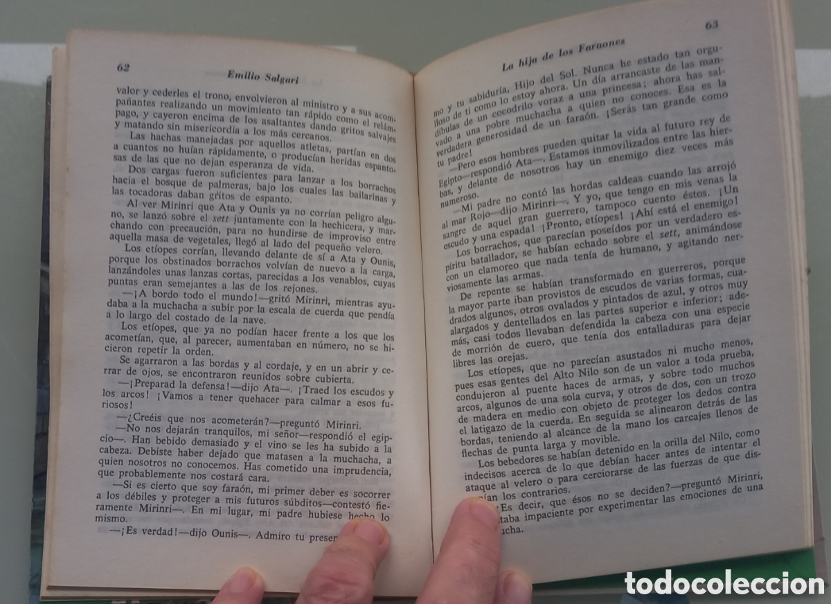 Libros de segunda mano: SALGARI, TRES LIBROS DE GAHE, 1970 - Foto 12