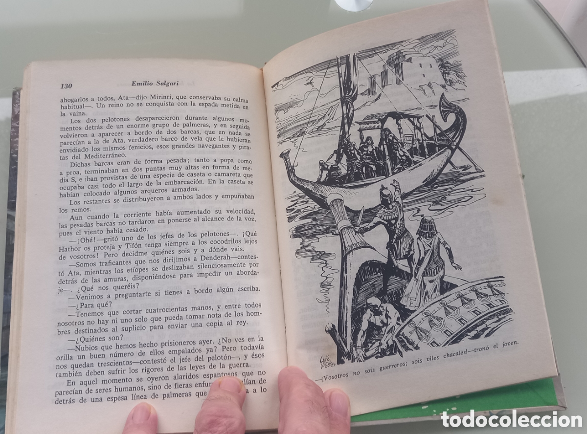 Libros de segunda mano: SALGARI, TRES LIBROS DE GAHE, 1970 - Foto 13