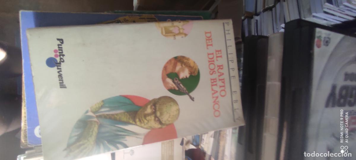 Libros de segunda mano: EL RAPTO DEL DIOS BLANCO ** DE PHILIPPE EBLY - A&Ntilde;O 1989 - PUNTO JUVENIL MAGIST&Eacute;RIO 158 P.