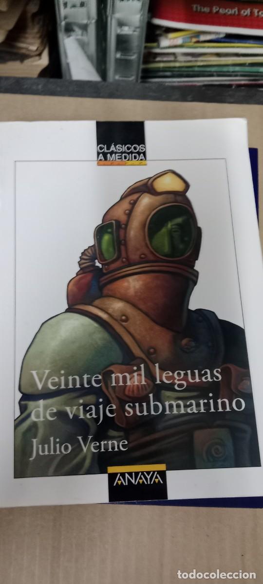 Libros de segunda mano: VEINTE MIL LEGUAS DE VIAJE SUBMARINO / JULIO VERNE / CL&Aacute;SICOS A MEDIDA - ANAYA LIBRO M-33