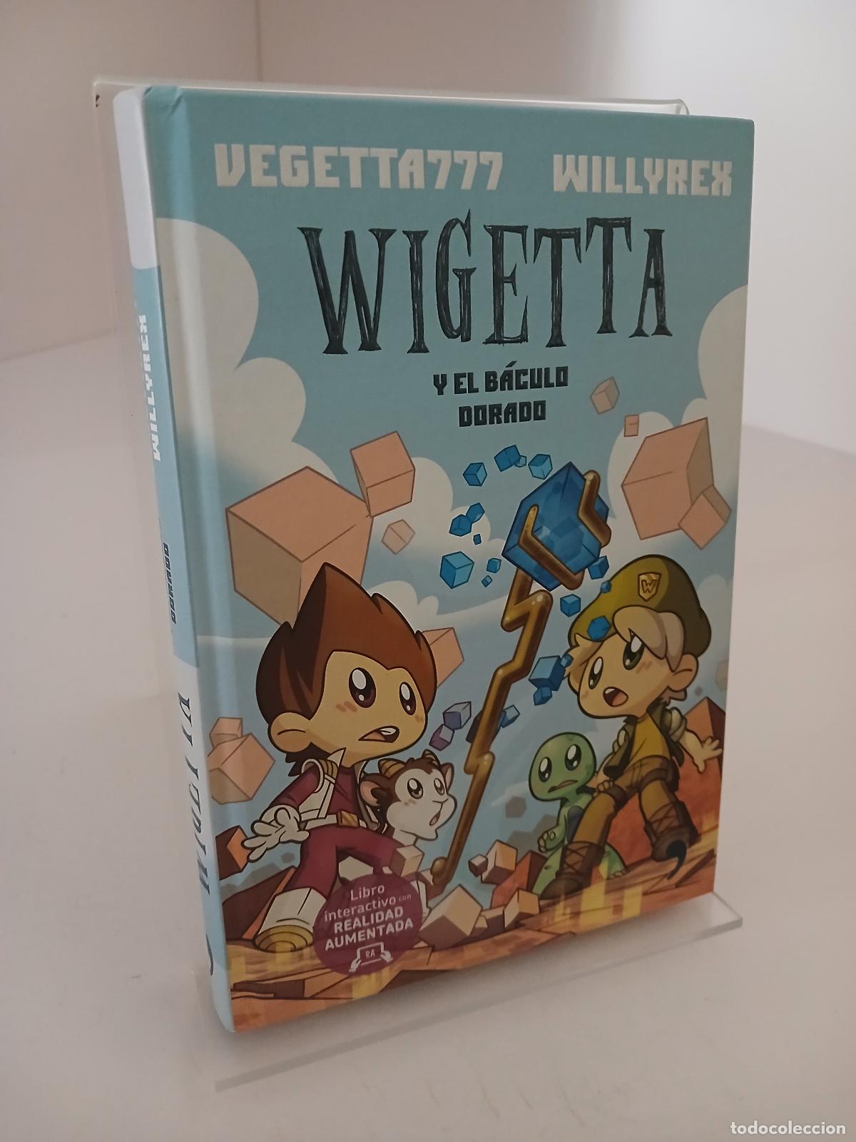Libros de segunda mano: Wigetta y el b&aacute;culo dorado - Vegetta777