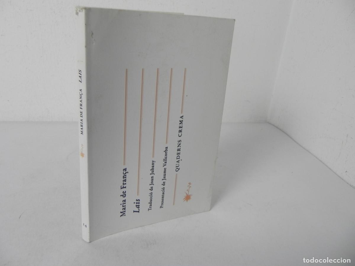 Libros de segunda mano: LAIS (MARIA DE FRAN&Ccedil;A) QUADERNS CREMA -2013 1&ordf; REIMPRESI&Oacute; (EN CATAL&Aacute;N)