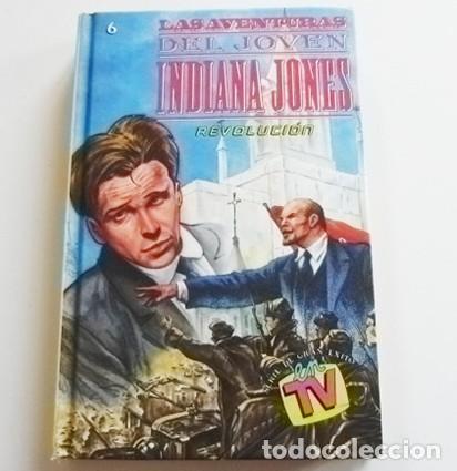 Libros de segunda mano: REVOLUCI&Oacute;N LAS AVENTURAS DEL JOVEN INDIANA JONES LIBRO NOVELA INSP. EN SERIE DE TELEVISI&Oacute;N ED MOLINO