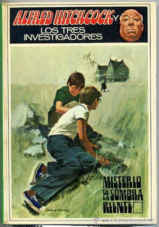 Libros de segunda mano: Alfred Hitchcock. Los tres investigadores - Misterio de la sombra riente n&ordm; 12 Ed. Molino 1975